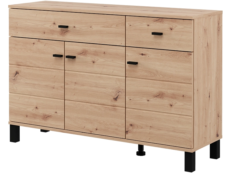 Kommode ALMOND 3 Türen 2 Schubladen Kommode ALMOND 3 Türen 2 Schubladen