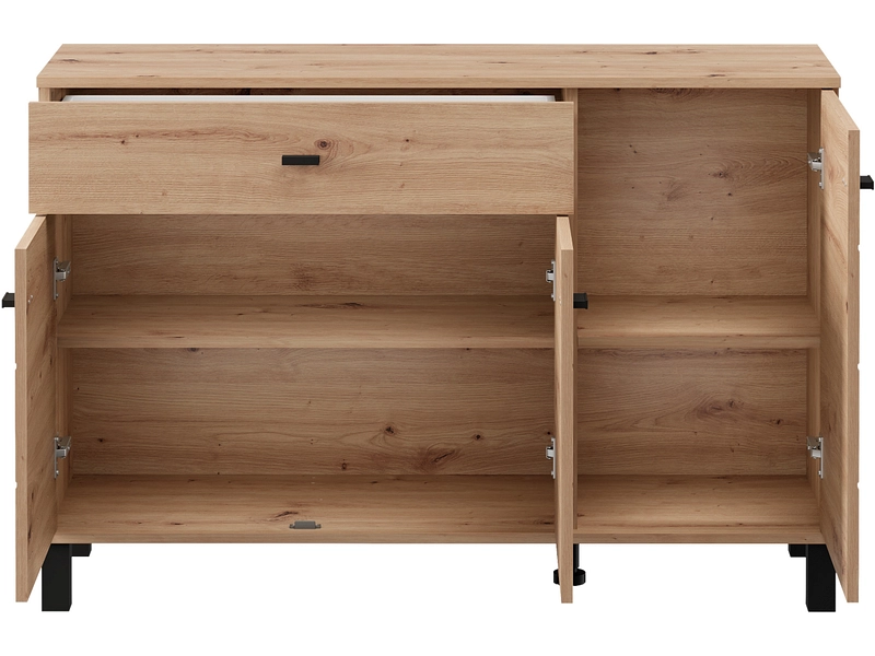 Commode ALMOND 3 portes 1 tiroir
