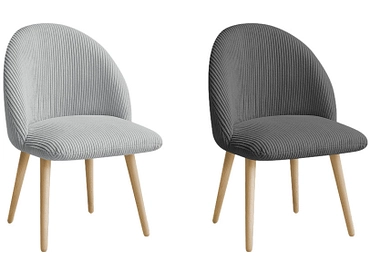 BOBOCHIC Lot de 2 chaises LALIE BOBOCHIC Lot de 2 chaises LALIE