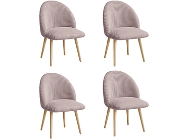 BOBOCHIC Lot de 4 chaises LALIE BOBOCHIC Lot de 4 chaises LALIE