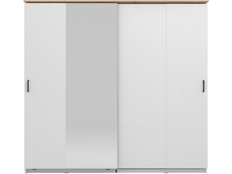 Schwebetürenschrank ALBA weiss