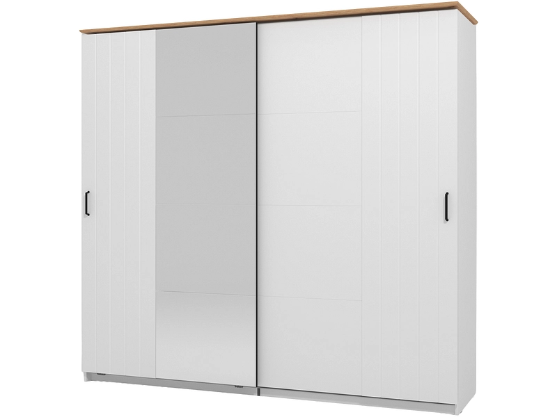 Schwebetürenschrank ALBA weiss