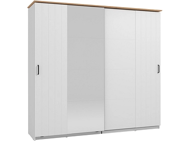 Schwebetürenschrank ALBA weiss