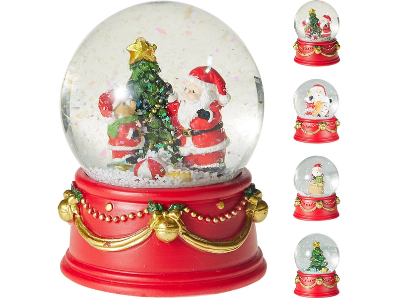 palla di vetro con neve MERRY palla di vetro con neve MERRY