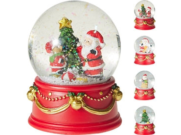 palla di vetro con neve MERRY palla di vetro con neve MERRY