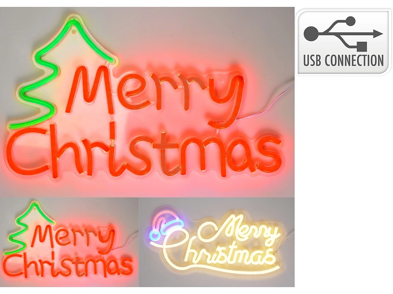 Testo LED MERRY Testo LED MERRY