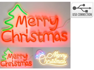 Testo LED MERRY Testo LED MERRY