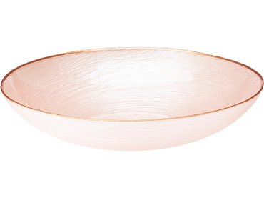 Insalatiera MERRY vetro rosa