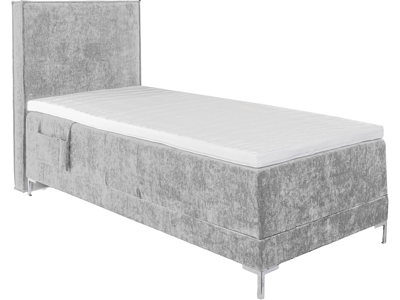 Boxspring eletttrico HUNTER grigio Boxspring eletttrico HUNTER grigio
