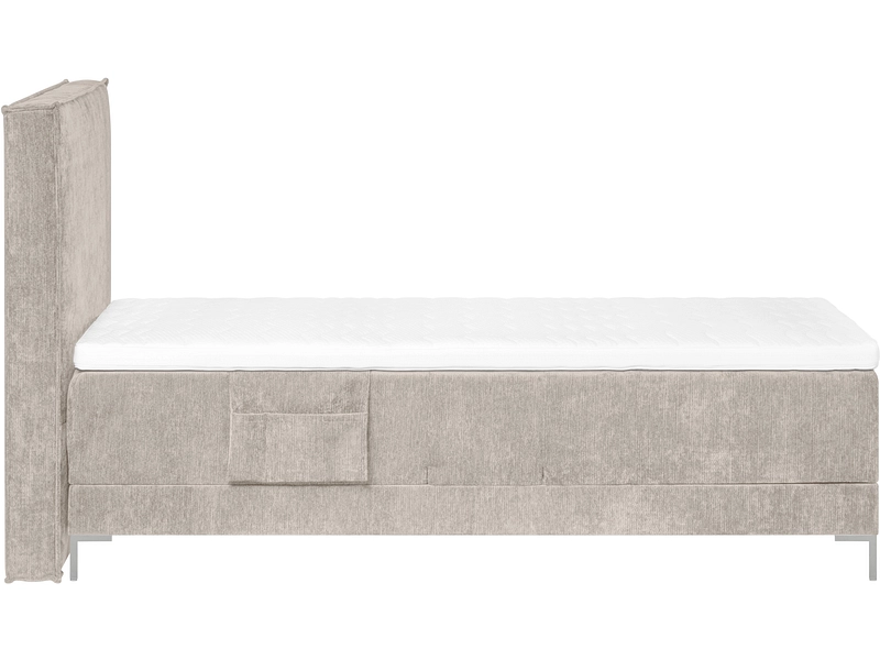 Elektrisches Boxspringbett HUNTER rotbraun