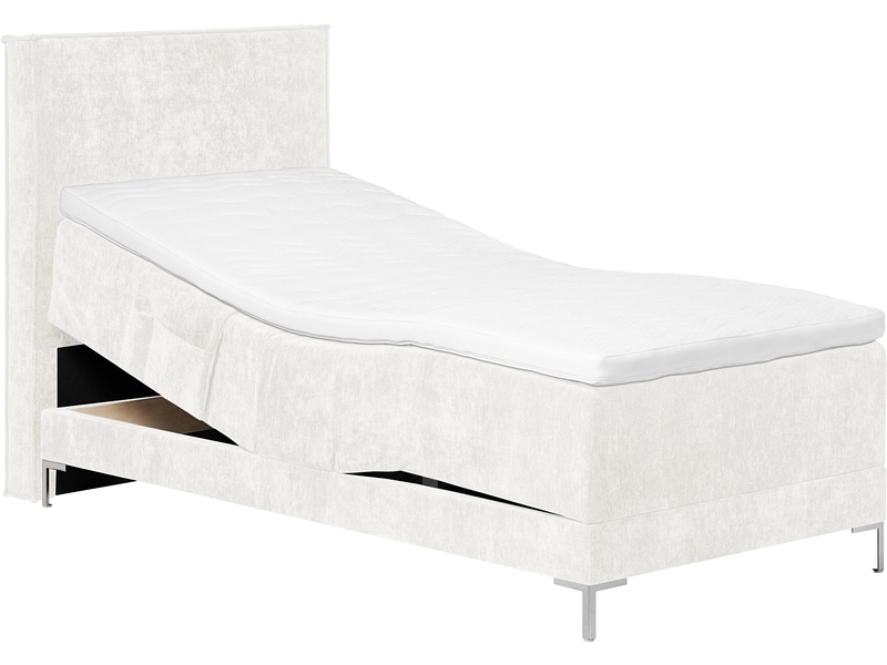 Boxspring électrique HUNTER blanc Boxspring électrique HUNTER blanc
