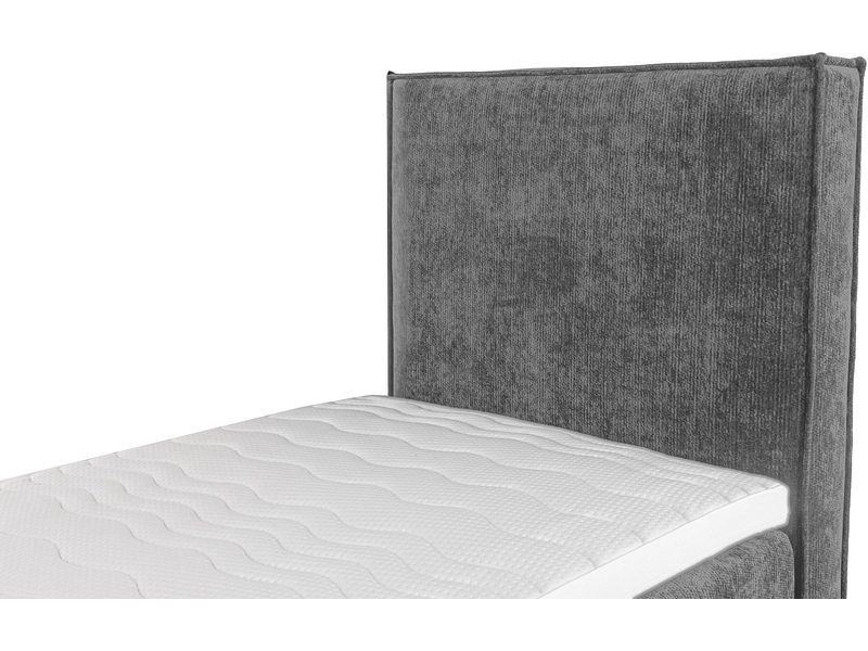 Boxspring eletttrico HUNTER grigio Boxspring eletttrico HUNTER grigio