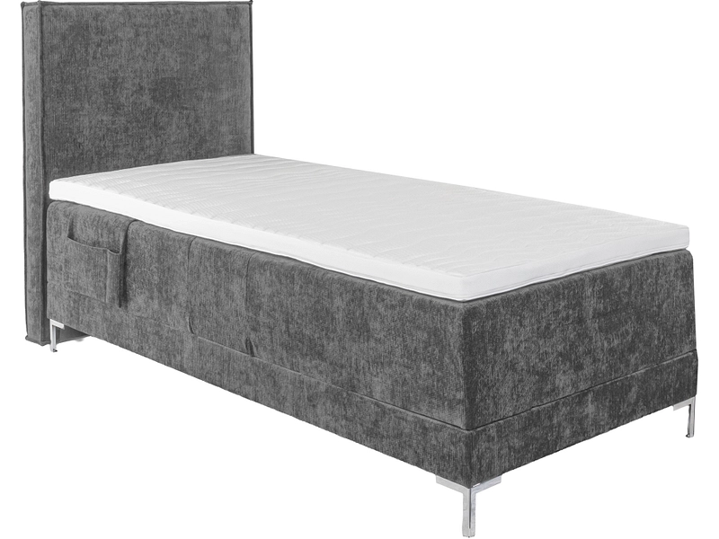 Boxspring eletttrico HUNTER grigio Boxspring eletttrico HUNTER grigio