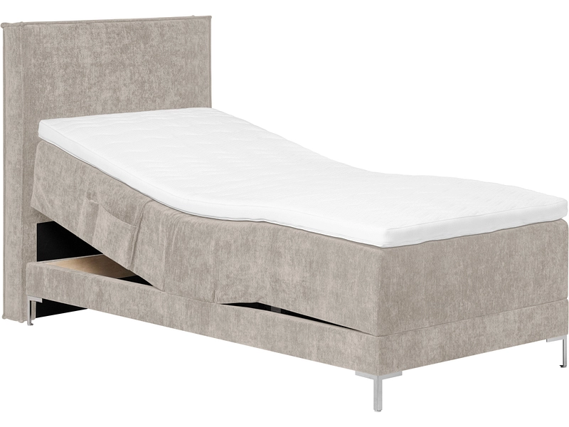 Elektrisches Boxspringbett HUNTER rotbraun Elektrisches Boxspringbett HUNTER rotbraun