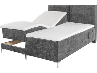 Elektrisches Boxspringbett HUNTER grau Elektrisches Boxspringbett HUNTER grau