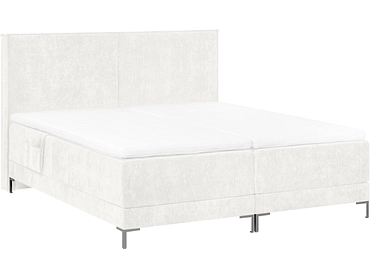 Boxspring électrique HUNTER blanc