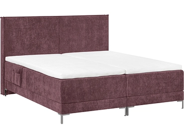 Boxspring électrique HUNTER bordeaux