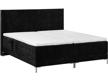 Boxspring électrique HUNTER noir