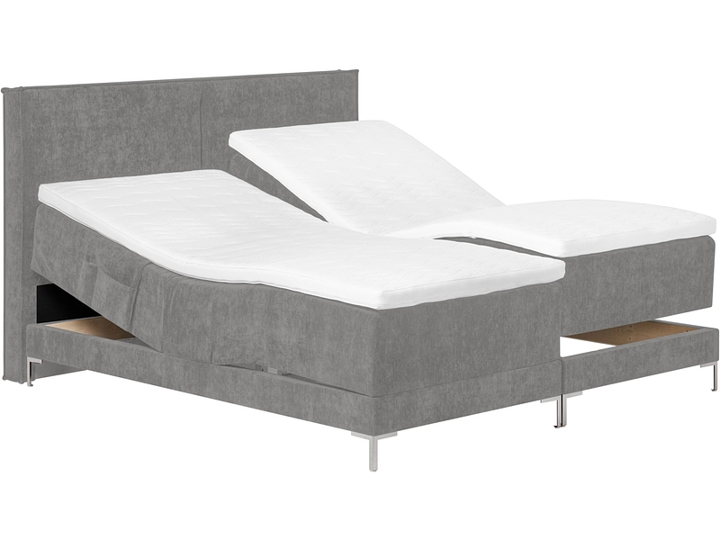 Boxspring électrique HUNTER gris Boxspring électrique HUNTER gris