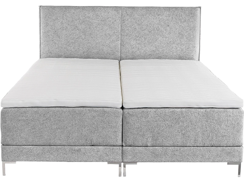 Elektrisches Boxspringbett HUNTER hellgrau Elektrisches Boxspringbett HUNTER hellgrau