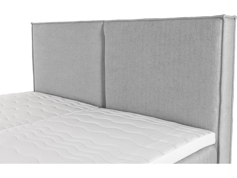 Elektrisches Boxspringbett HUNTER hellgrau Elektrisches Boxspringbett HUNTER hellgrau