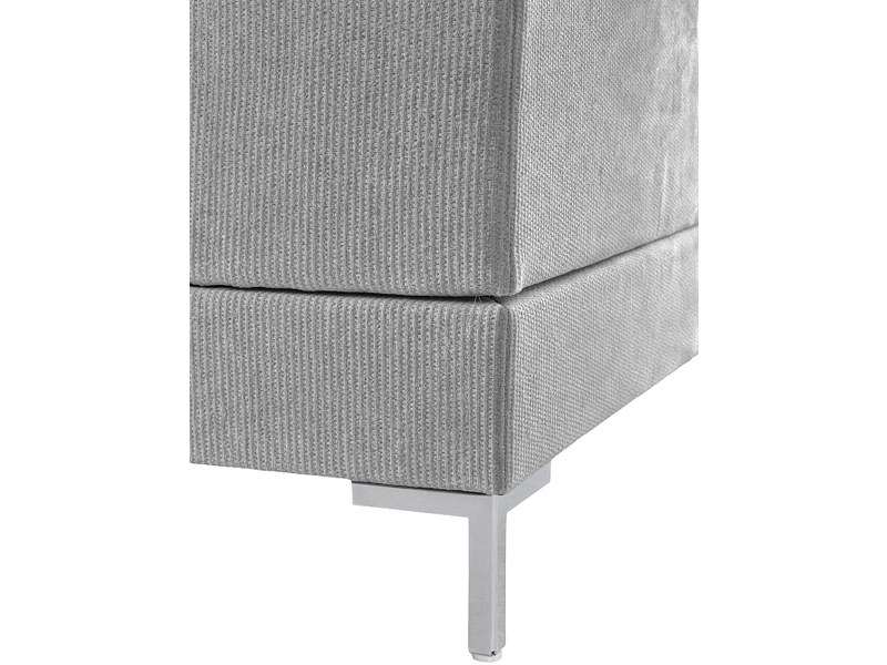 Elektrisches Boxspringbett HUNTER hellgrau Elektrisches Boxspringbett HUNTER hellgrau