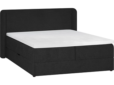 Boxspring MARGOT noir