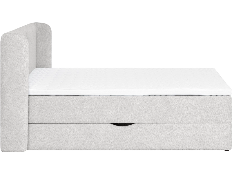Boxspring MARGOT gris clair Boxspring MARGOT gris clair