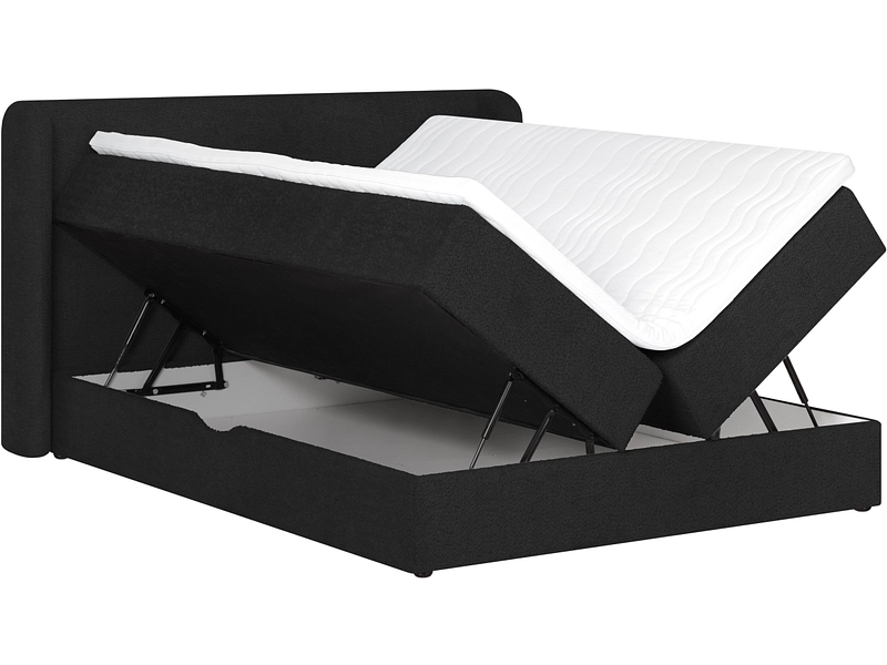 Boxspring MARGOT noir