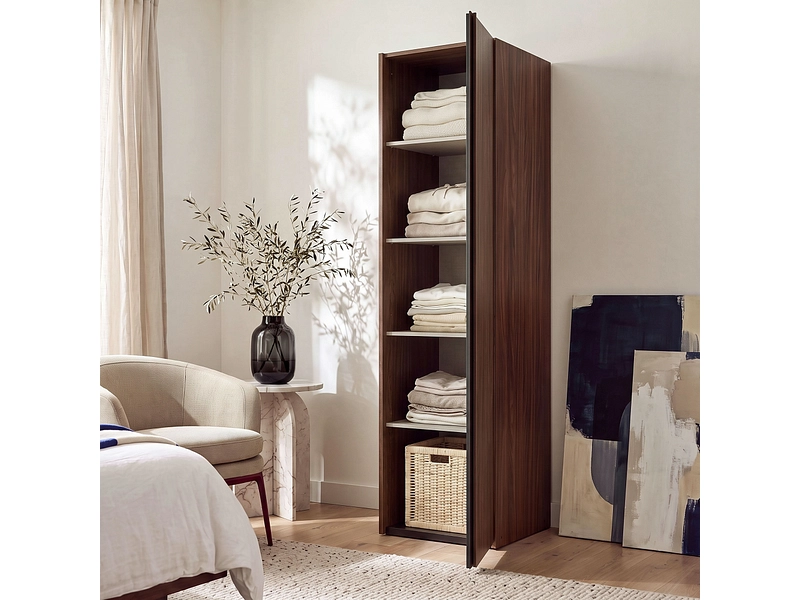 Armoire portes battantes OSAKA noyer Armoire portes battantes OSAKA noyer