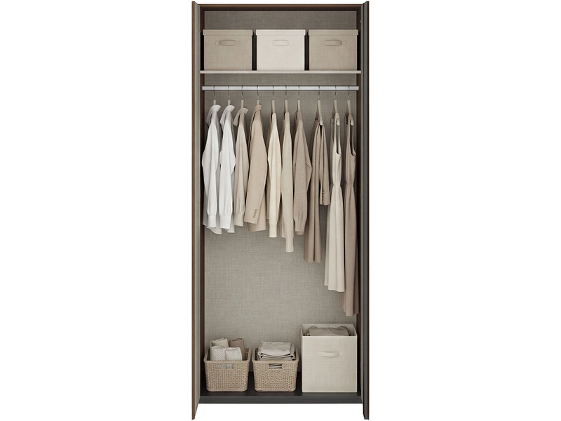 Armoire portes battantes OSAKA noyer Armoire portes battantes OSAKA noyer