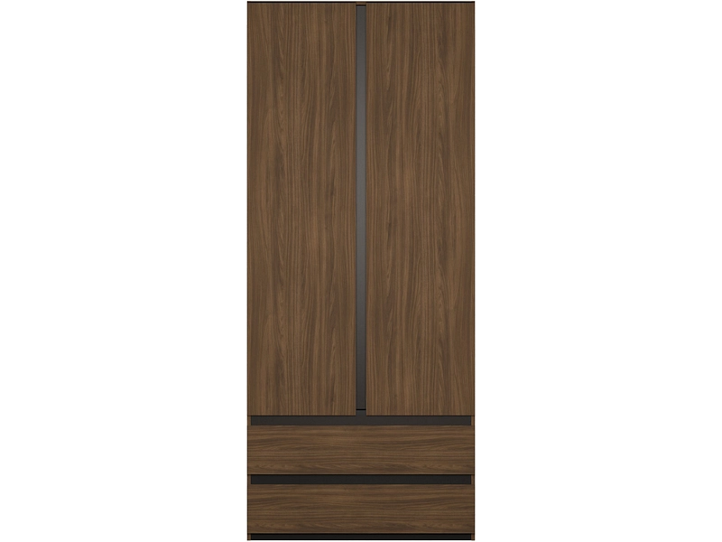 Armoire portes battantes OSAKA noyer Armoire portes battantes OSAKA noyer