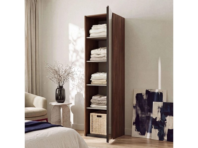 Armoire portes battantes OSAKA noyer Armoire portes battantes OSAKA noyer
