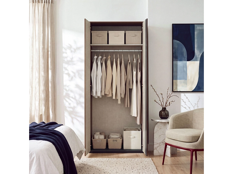Armoire portes battantes OSAKA noyer Armoire portes battantes OSAKA noyer