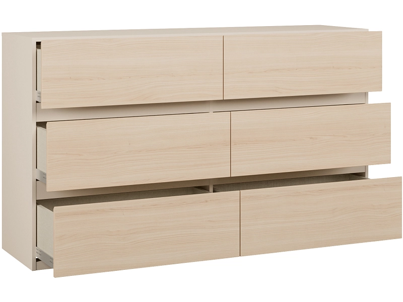 Kommode OSAKA 6 Schubladen Kommode OSAKA 6 Schubladen