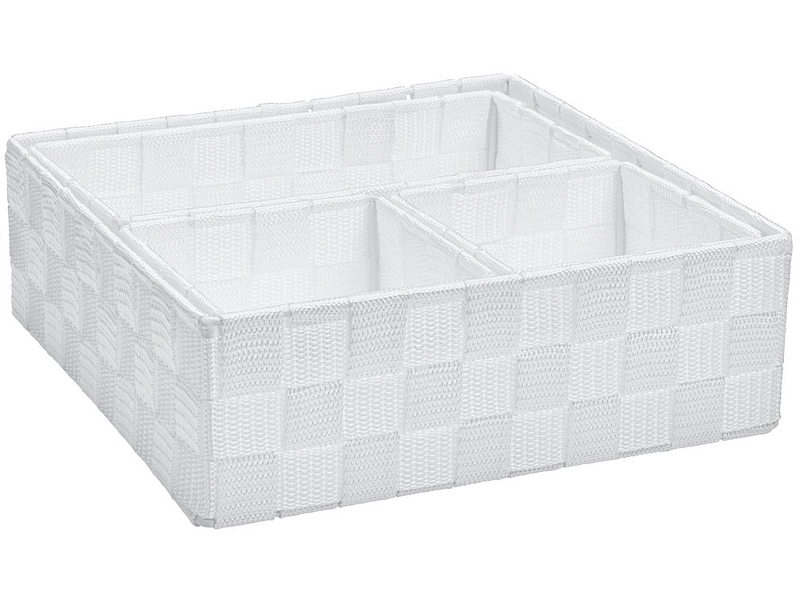 Organiser per cosmetici IRINA bianco 26x26x8cm