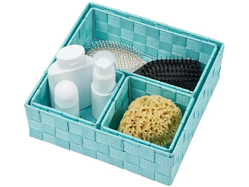 Set Aufbewahrungsboxen IRINA blau