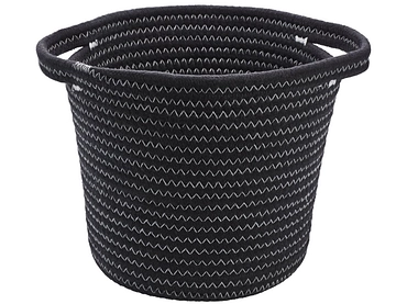 Aufbewahrungsbox ROPE schwarz