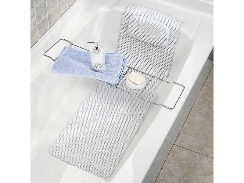 DIAQUA Plateau pour baignoire BASIC chrome