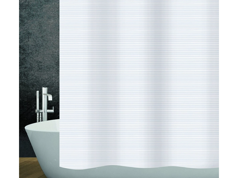 DIAQUA Duschvorhang LINEA weiss DIAQUA Duschvorhang LINEA weiss
