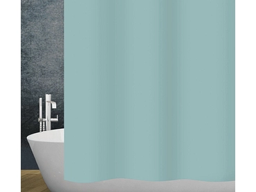 DIAQUA Duschvorhang BASIC hellblau