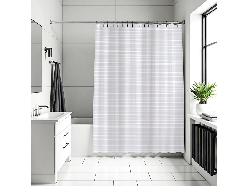 DIAQUA Duschvorhang LINEA weiss DIAQUA Duschvorhang LINEA weiss