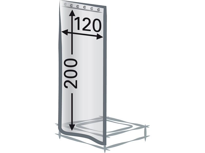 DIAQUA Duschvorhang BASIC weiss DIAQUA Duschvorhang BASIC weiss