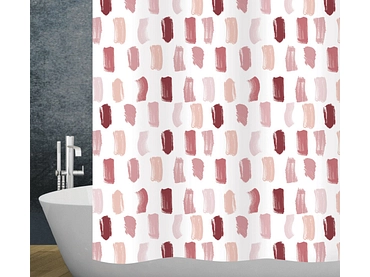 DIAQUA Duschvorhang PAINT weiss
