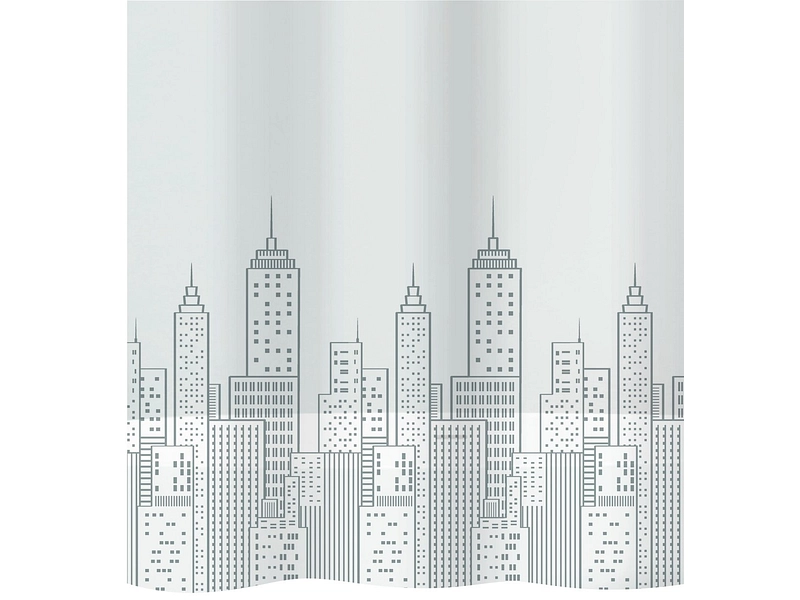 DIAQUA Duschvorhang SKYLINE durchsichtig DIAQUA Duschvorhang SKYLINE durchsichtig