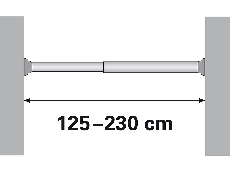 DIAQUA Duschstange BASIC chrom
