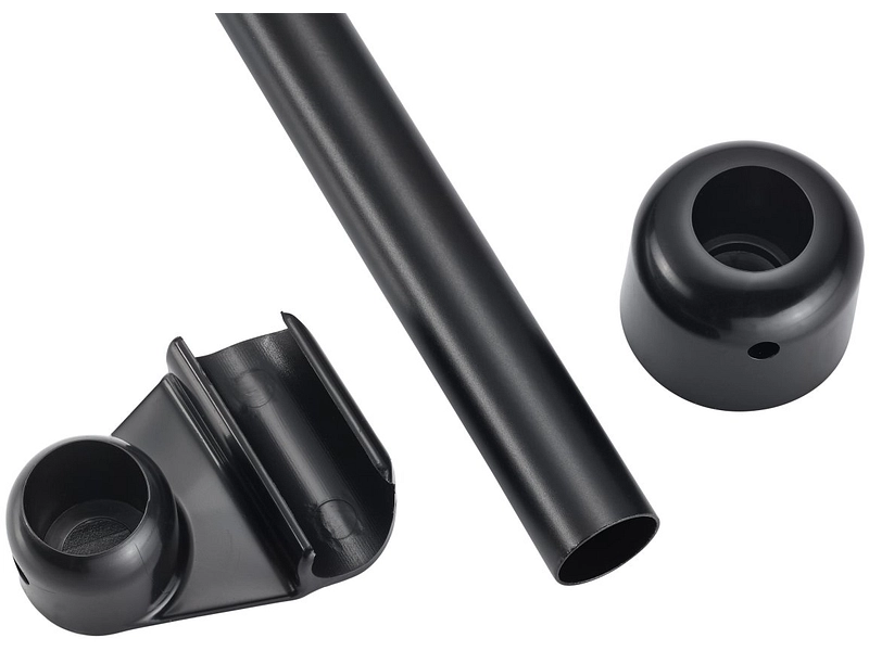 DIAQUA Deckenhalterung für Duschstange BASIC schwarz DIAQUA Deckenhalterung für Duschstange BASIC schwarz