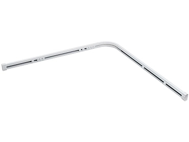 DIAQUA Duschvorhangstange SPECIAL weiss