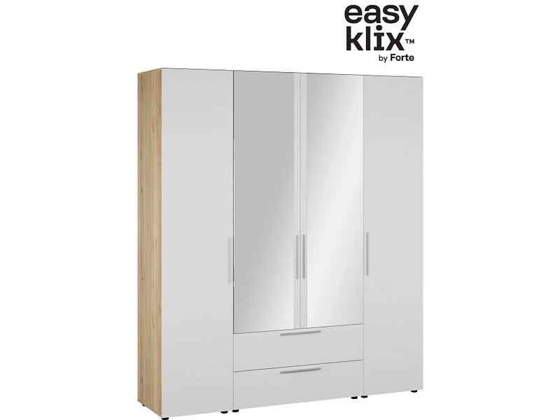 Armoire portes battantes MODUKLIX blanc Armoire portes battantes MODUKLIX blanc