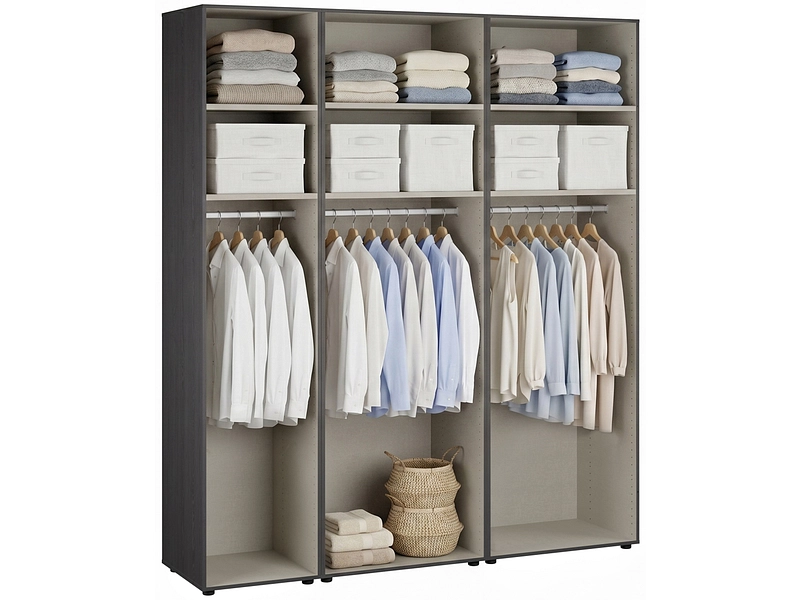 Armoire portes battantes MODUKLIX sable